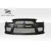 2008-2017 Mitsubishi Lancer Duraflex Evo X Look Front Bumper - 1 Piece - Image 3