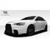 2008-2017 Mitsubishi Lancer Duraflex Evo X Look Front Bumper - 1 Piece - Image 2