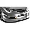 2008-2014 Subaru Impreza STI 2011-2014 Impreza WRX Duraflex VR-S Front Bumper - 2 Piece - Image 1