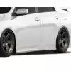 2009-2013 Toyota Corolla Duraflex GT Concept Side Skirts Rocker Panels - 2 Piece - Image 1