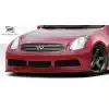 2003-2007 Infiniti G Coupe G35 Duraflex GT500 Wide Body Front Under Spoiler Air Dam Lip Splitter - 1 Piece - Image 3