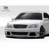 2003-2006 Mercedes S Class W220 Duraflex W-3 Front Bumper - 1 Piece - Image 3