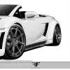 2004-2008 Lamborghini Gallardo AF-1 Wide Body Side Skirt Rocker Panels ( GFK ) - 2 Piece - Image 2