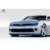 2014-2015 Chevrolet Camaro V6 Duraflex Racer Front Lip Under Air Dam Spoiler - 1 Piece - Image 3