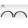 2010-2015 Chevrolet Camaro Duraflex Wide Body GT Concept Front Fender Flares (50mm) - 2 Piece - Image 5