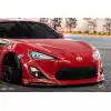 2013-2016 Scion FR-S Duraflex Modellista Look Front Lip Under Air Dam Spoiler - 3 Piece - Image 3