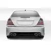 2003-2009 Mercedes E Class W211 4DR Duraflex W-1 Rear Bumper - 1 Piece - Image 1