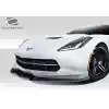 2014-2019 Chevrolet Corvette C7 Duraflex GT Concept Front Lip Under Air Dam Spoiler - 1 Piece - Image 2