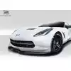 2014-2019 Chevrolet Corvette C7 Duraflex Apex Front Splitter - 3 Piece - Image 2