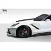 2014-2019 Chevrolet Corvette C7 Duraflex Gran Veloce Wide Body Front Fender Flares- 2 Piece - Image 3