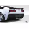 2014-2019 Chevrolet Corvette C7 Duraflex GT Concept Rear Diffuser - 2 Piece - Image 3