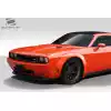 2008-2023 Dodge Challenger Duraflex Novara Wide Body Front Fender Flares - 2 Piece - Image 3