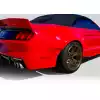 2015-2023 Ford Mustang Duraflex Grid Wide Body Rear Fender Flares - 4 Piece - Image 1