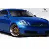 2003-2007 Infiniti G Coupe G35 Duraflex Circuit 75mm Front Fender Flares ( Fender caps not included ) - 2 Piece - Image 2