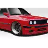 1984-1991 BMW 3 Series E30 Duraflex TKO Wide Body Front Fender Flares 50mm - 4 Piece - Image 3