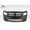 2006-2010 Dodge Charger Duraflex Hellcat Look Front Bumper - 1 Piece - Image 4