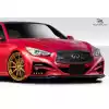 2014-2023 Infiniti Q50 Duraflex Impulse Front Bumper - 1 Piece - Image 3