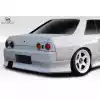 1989-1994 Nissan Skyline R32 2DR Duraflex V-Speed Rear Bumper - 1 Piece - Image 3