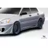 2002-2007 Mitsubishi Lancer Duraflex Trackstar Side Skirts - 2 Piece - Image 3