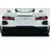 2020-2023 Chevrolet Corvette C8 Duraflex Gran Veloce Rear Diffuser - 1 Piece - Image 1