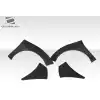 2020-2023 Chevrolet Corvette C8 Duraflex Gran Veloce Wide Body Front Fender Flares - 4 Piece ( for use with 116591 ) - Image 4