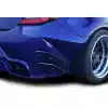 2022-2023 Toyota GR86 / Subaru BRZ Duraflex GT Competition Rear Bumper Canards - 4 Pieces - Image 1