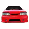 1987-1993 Ford Mustang Duraflex GT500 Front Bumper - 1 Piece - Image 1