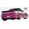 1989-1994 Nissan 240SX S13 2DR Duraflex V-Speed Rear Bumper - 1 Piece - Image 1