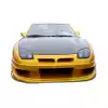 1991-1993 Mitsubishi 3000GT Dodge Stealth Duraflex Bomber Front Bumper - 1 Piece - Image 1