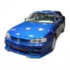 1992-1996 Toyota Camry Duraflex Swift Front Bumper - 1 Piece - Image 1